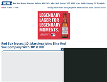 Tablet Screenshot of nesn.com